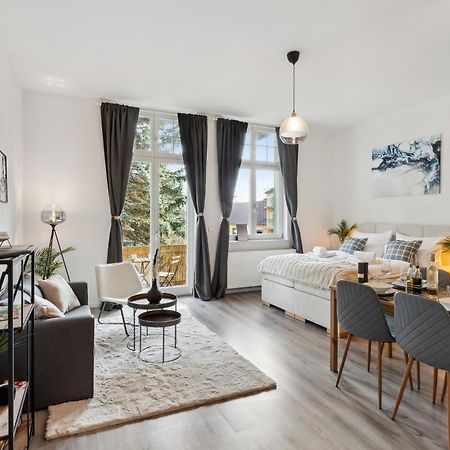 Homespace - Magdeburg - Gemuetliches Apartment Mit Balkon Ngoại thất bức ảnh