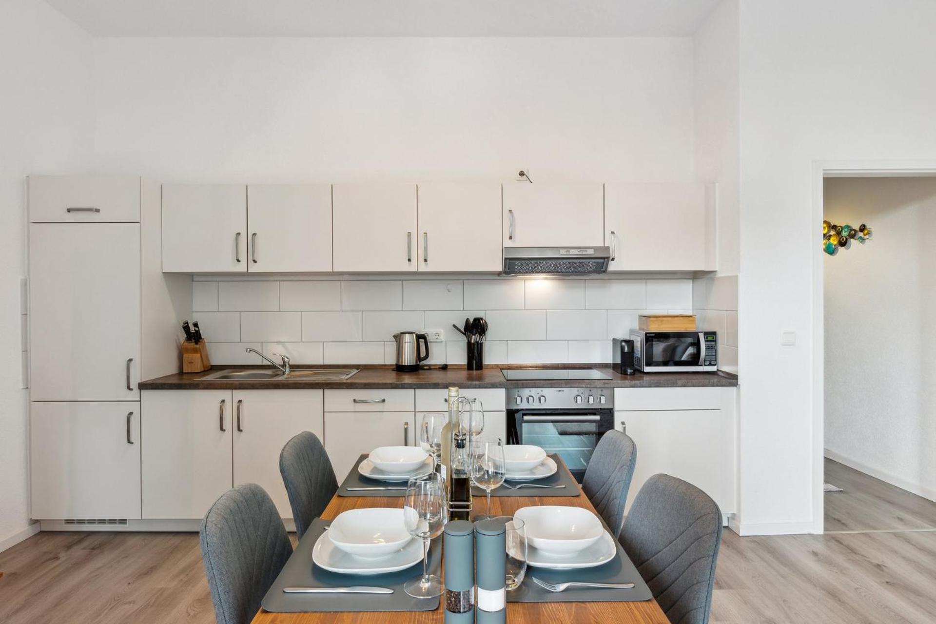Homespace - Magdeburg - Gemuetliches Apartment Mit Balkon Ngoại thất bức ảnh